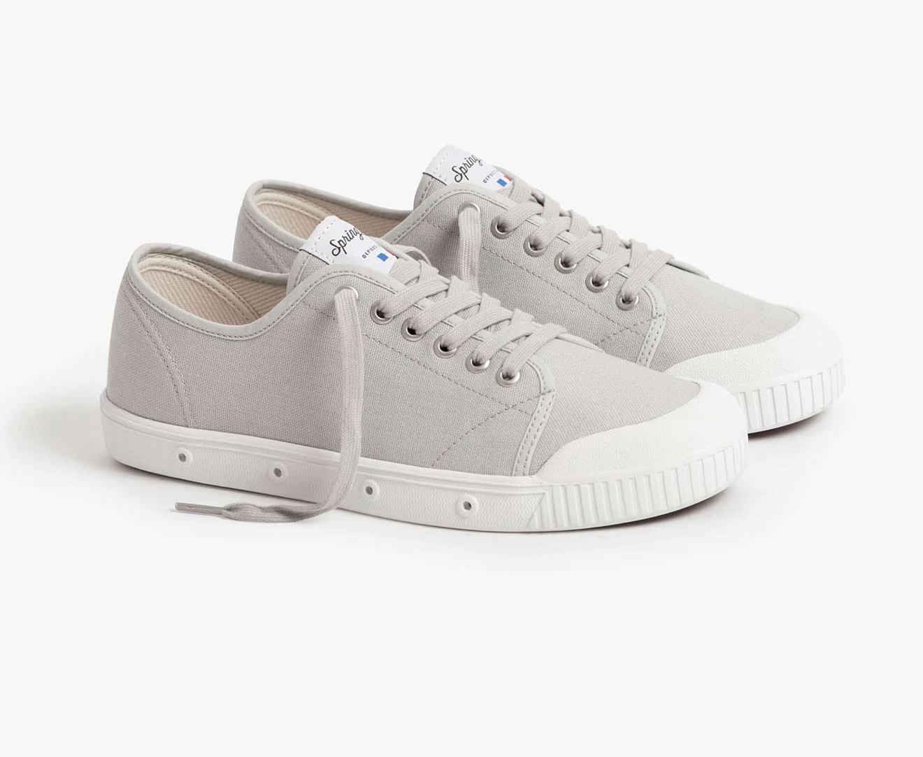 Spring Court G2 CANVAS Men's Trainers Grey | South Africa-43WMQBINY